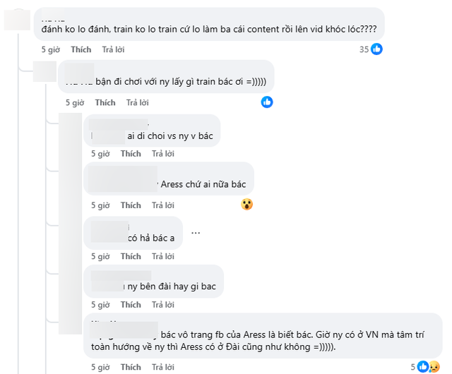 Có thông tin Aress để chuyện tình cảm ảnh hưởng việc thi đấu