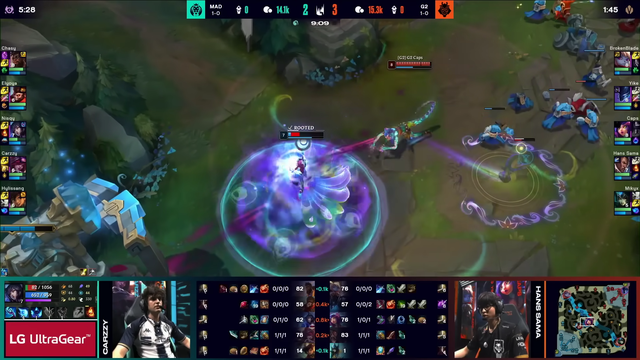 Pha combo của Caps hạ gục Nisqy dù đối thủ đã cảnh giác Pha combo của Caps hạ gục Nisqy dù đối thủ đã cảnh giác