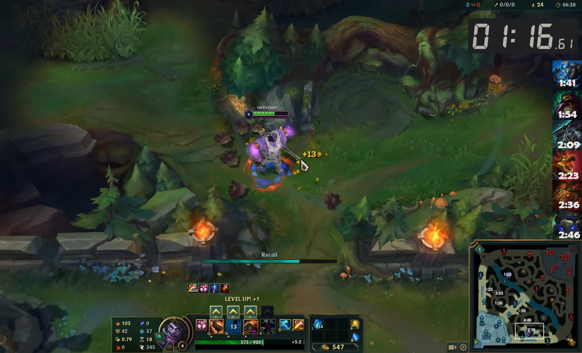 Một người chơi dọn rừng với Dr.Mundo chỉ trong 1 phút 16 giây