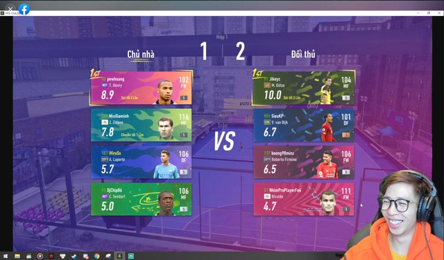 Độ Mixi, PewPew, ViruSs lập team Tấu Hài tại chế độ Volta Live 4v4 mới của FIFA Online 4 - Ảnh 4.