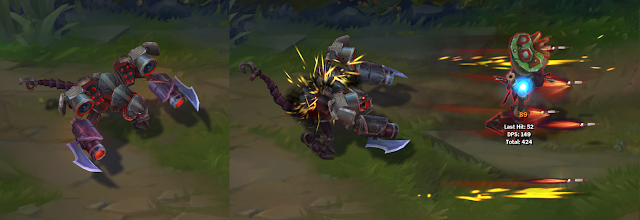 Riot Games bất ngờ lên đời cho ChoGath Cỗ Máy Chiến Đấu sao cho xứng với skin Huyền Thoại - Ảnh 5. Riot Games bất ngờ lên đời cho ChoGath Cỗ Máy Chiến Đấu sao cho xứng với skin Huyền Thoại - Ảnh 5.