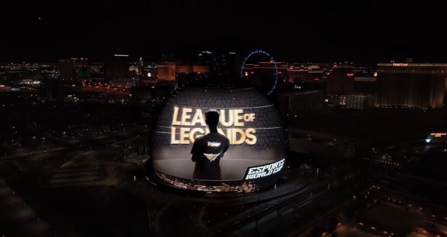 Hình ảnh Faker xuất hiện trong nội dung quảng bá giải