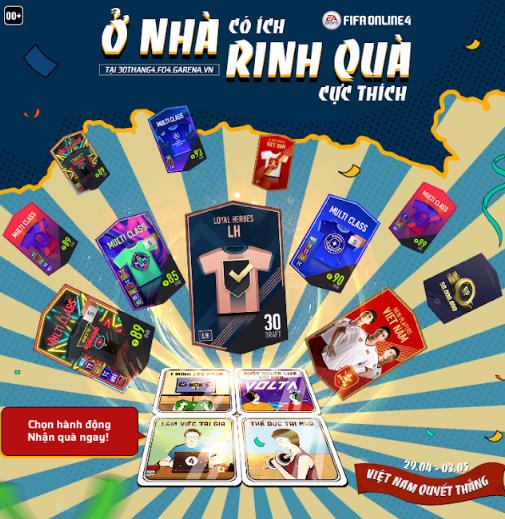 Hòa cùng không khí lễ lớn 30/04 - 01/05: FIFA Online 4 tung sự kiện siêu hot, game thủ tha hồ rinh quà khủng - Ảnh 2.
