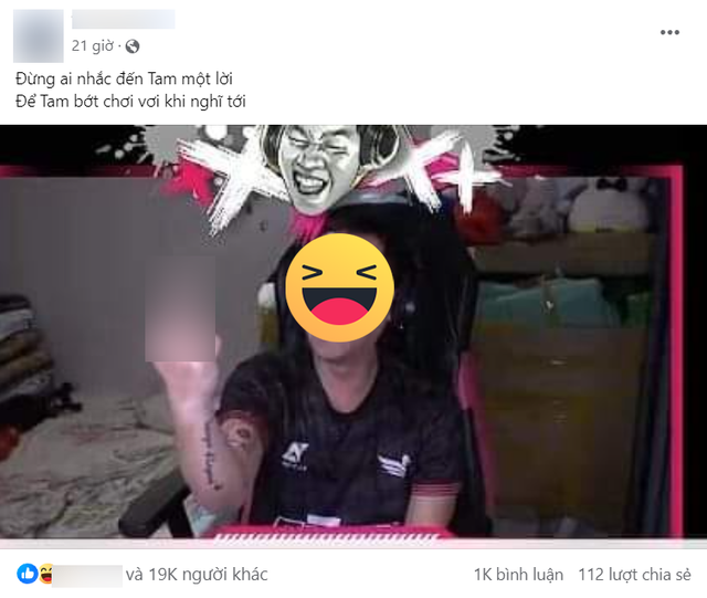 Nhưng nam streamer thẳng thừng yêu cầu không kéo mình vào sự việc