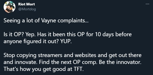 Cha đẻ Đấu Trường Chân Lý bỗng dưng nổi cáu vì game thủ than thở quá nhiều về meta - Ảnh 2.