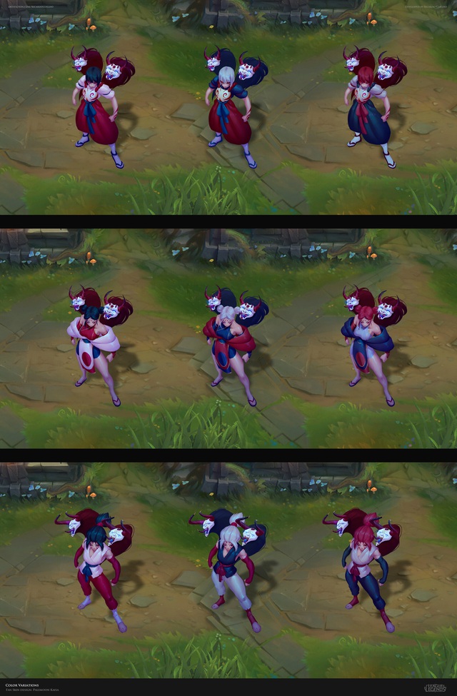 Chiêm ngưỡng vẻ đẹp ma mị của trang phục KaiSa Trăng Mờ phong cách Nhật Bản do fan thiết kế - Ảnh 6. Chiêm ngưỡng vẻ đẹp ma mị của trang phục KaiSa Trăng Mờ phong cách Nhật Bản do fan thiết kế - Ảnh 6.