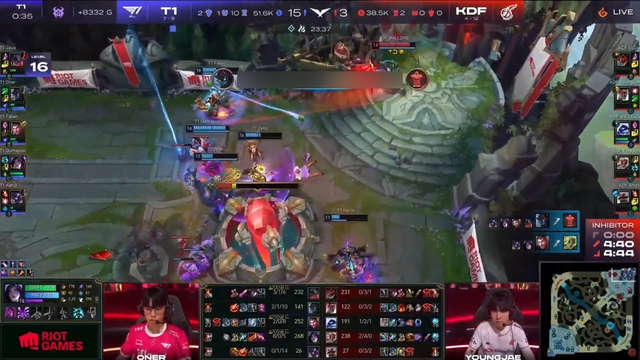 Faker trở lại và T1 ngay lập tức có chiến thắng