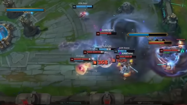 Bug Aurelion Sol xuất hiện trong trận T1 - Gen.G - nguồn: YouTube