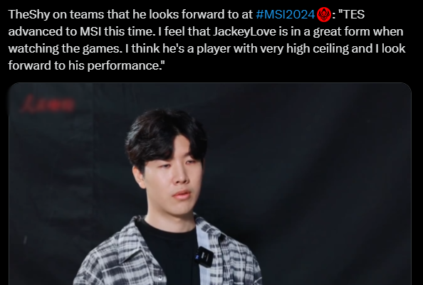 Bỏ qua Faker, Chovy, đây mới là người được TheShy tin tưởng sẽ tỏa sáng rực rỡ tại MSI 2024 - Ảnh 2.