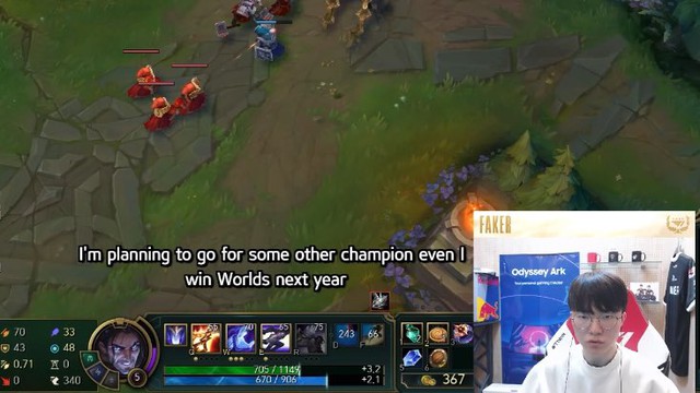Faker hạ quyết tâm vô địch CKTG lần thứ 5 vào năm tới