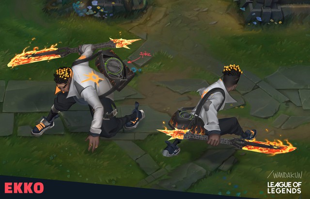 Thấy fanart quá đẹp, Riot Games tỏ ý muốn ra mắt dòng trang phục kết hợp giữa LMHT và Valorant - Ảnh 4. Thấy fanart quá đẹp, Riot Games tỏ ý muốn ra mắt dòng trang phục kết hợp giữa LMHT và Valorant - Ảnh 4.