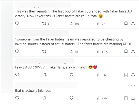 Khán giả chế giễu các game thủ đội anti-fan Faker