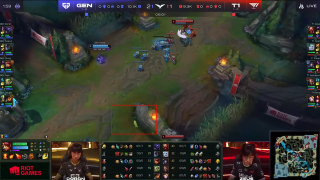 Tình huống Linh Thú làm lộ vị trí của Oner