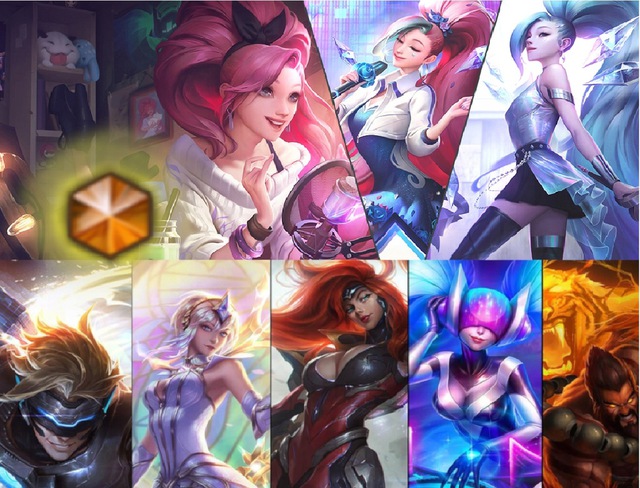 Các trang phục Tối Thượng cho đến hiện tại (trừ trang phục Samira)