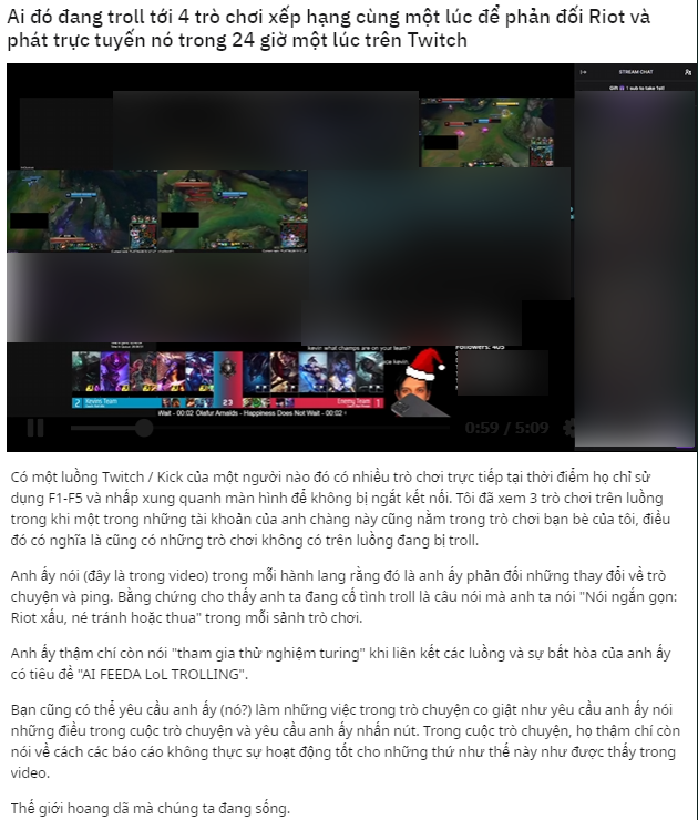 Game thủ bị phát hiện sử dụng AI để phá game