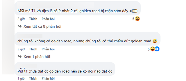 Nhiều khán giả nhận định Gen.G và BLG hoàn toàn có thể bị chấm dứt Golden Road một khi T1 đã vào vòng bảng