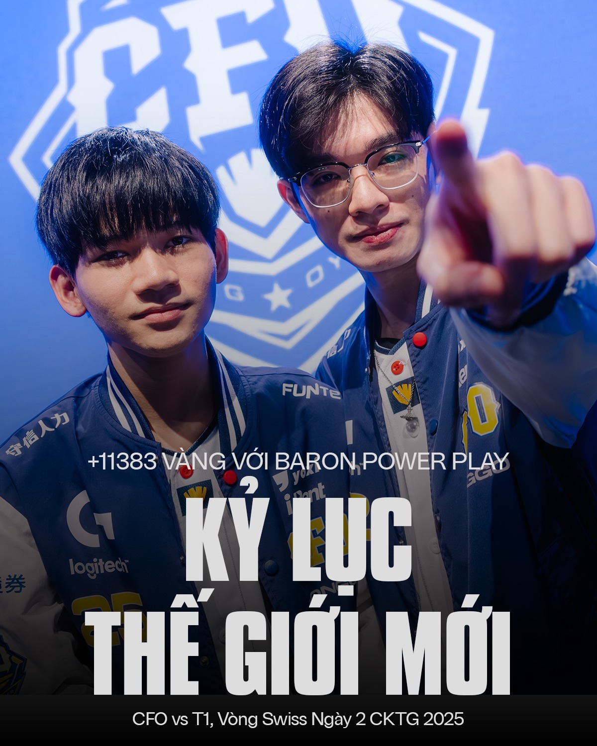 CFO lập kỷ lục "khủng" trong lịch sử CKTG, lấy luôn T1 "làm nền"- Ảnh 1.