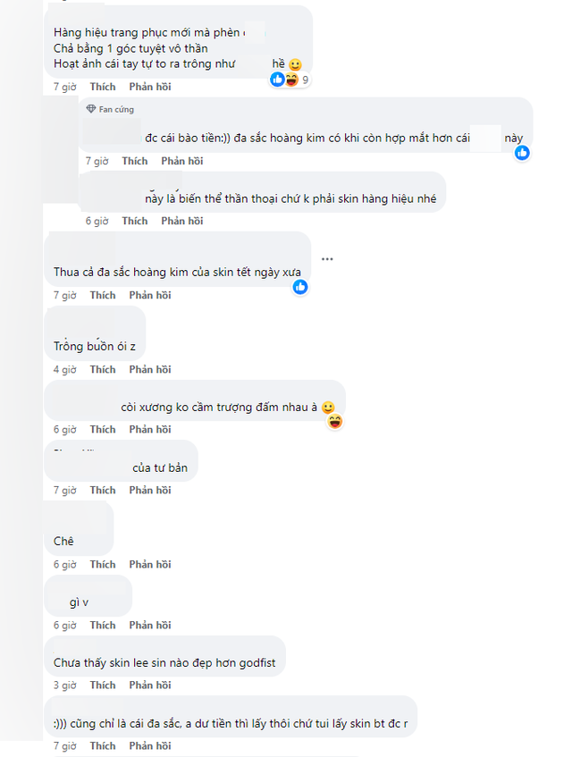 Cộng đồng không tiếc lời chê