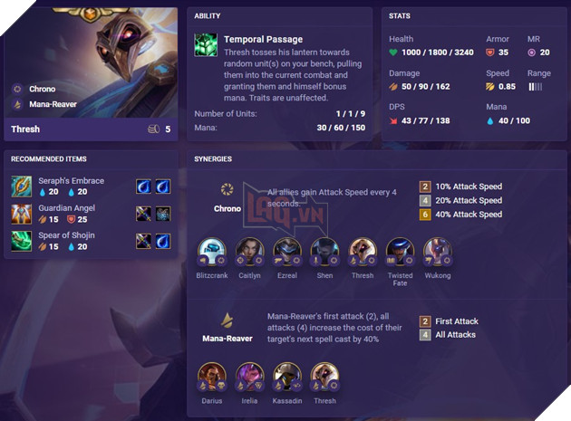 Kiếm khách 6 kích hoạt hay kiếm khách thời không? Đâu mới là đội hình có tốc độ đánh nhanh nhất trong Đấu Trường Chân Lý? - Ảnh 3.