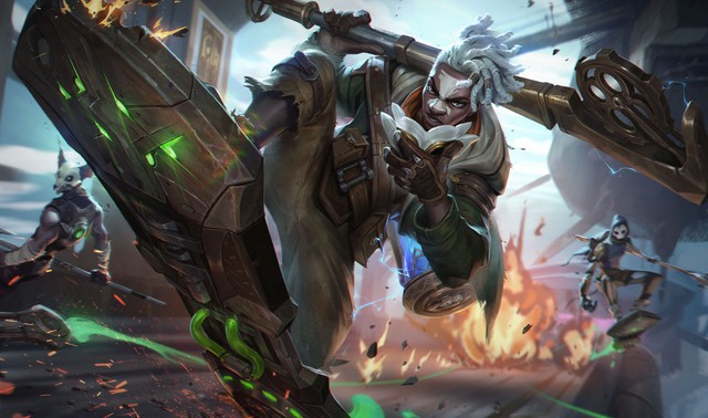 Riot tung ra nhóm trang phục Lôi Kiếm mới, fan ngán ngẩm: Làm skin bây giờ chỉ cần ghép đồ cũ lại là xong - Ảnh 4.