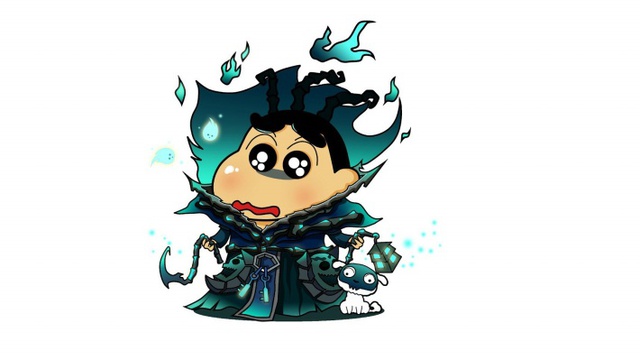 Cười ngất với phiên bản cosplay LMHT của Shin Cậu Bé Bút Chì - Ảnh 2. Cười ngất với phiên bản cosplay LMHT của Shin Cậu Bé Bút Chì - Ảnh 2.