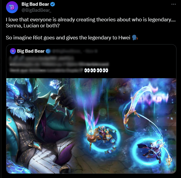 Nhá hàng tướng mới LMHT, cộng đồng dự đoán Riot sẽ “chơi lớn” ở sự kiện cuối năm - Ảnh 3.