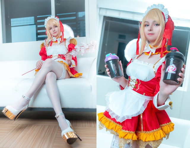 LMHT: Mừng Quốc tế thiếu nhi, Sneaky lại tiếp tục làm fan bổ mắt bằng loạt hình cosplay nóng bỏng - Ảnh 1.