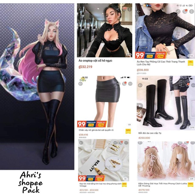 HOT: Dân mạng truy ra ban nhạc K/DA - Baddest dùng toàn đồ order trên... Shopee, có món đang sale mạnh chỉ... 22 ngàn - Ảnh 7.