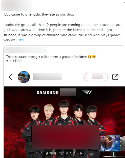 Một quản lý nhà hàng đã bị "khựng" khi các khách hàng của một là "một đám trẻ"