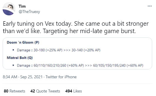 Là tướng mới có màn ra mắt thành công nhất lịch sử, Vex khiến Riot Games phải tung bản... nerf gấp chỉ sau 2 ngày - Ảnh 4.