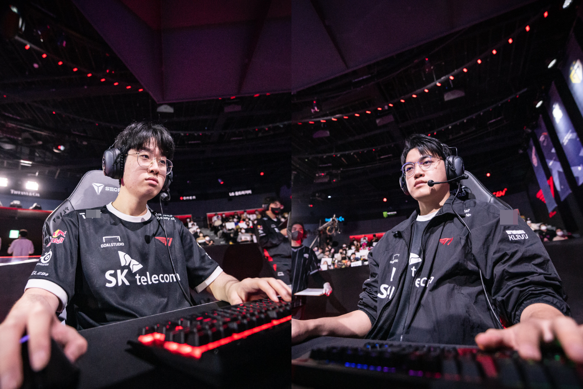 Cả Zeus (trái) và Gumayusi đều cần nhiều tài nguyên - nguồn: LoL Esports