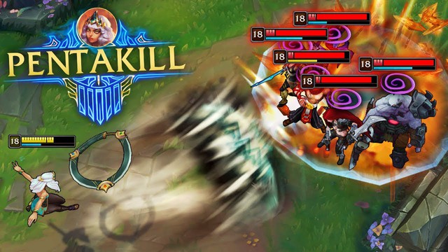 Những chữ như "kill" là đặc trưng của các tựa game đối kháng cao