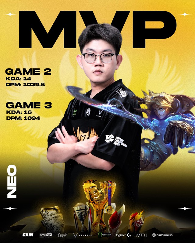 Anh là nhân tố quan trọng giúp GAM lội ngược dòng thắng VKE 2-1