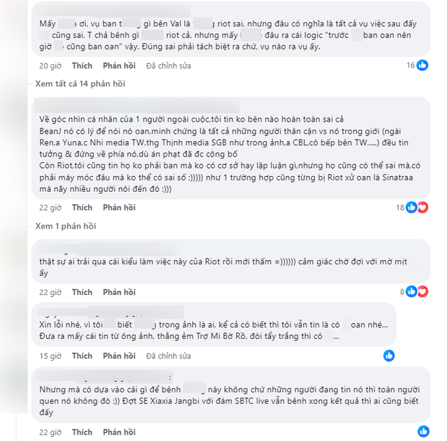 Tuy nhiên, đại đa số ý kiến vẫn không tin tưởng hoàn toàn những thông tin một chiều từ phía ủng hộ BeanJ này