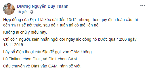 LMHT: Tinikun tiết lộ bí kíp câu được Dia1 về GAM Hơn nhau ở cái hiểu luật và kiên nhẫn - Ảnh 2. LMHT: Tinikun tiết lộ bí kíp câu được Dia1 về GAM Hơn nhau ở cái hiểu luật và kiên nhẫn - Ảnh 2.