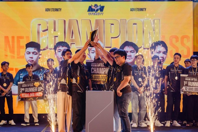 Eternity AOV vô địch realme Cup 2025, khép lại hành trình đáng nhớ của Esports Việt- Ảnh 5.