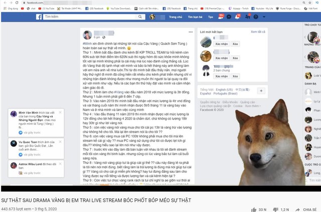 Cậu Vàng bất ngờ bị “chặn họng” trên sóng Livestream giải thích lần cuối drama mà không kíp ú ớ gì - Ảnh 1.