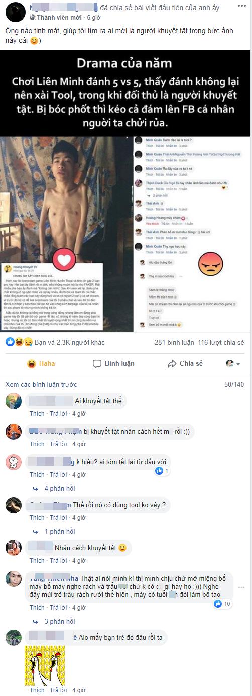 Drama khó đỡ: Trẻ trâu đánh LMHT thua cả người khuyết tật nên dùng tools phá game, lại còn kéo “bầy đàn” ra chửi - Ảnh 6.