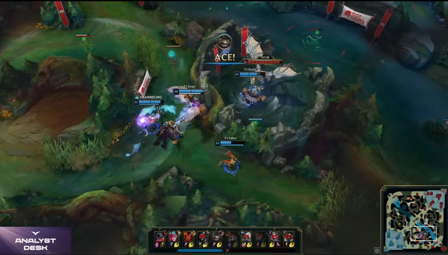 T1 dễ dàng giành chiến thắng trước KDF