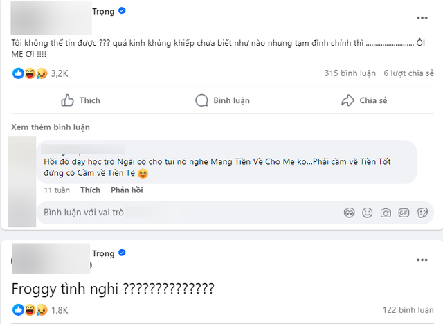 Vị HLV này là người tố cáo nhưng lại tỏ ra sửng sốt khi các học trò cũ bị điều tra bổ sung