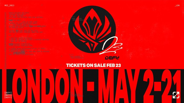 MSI 2023 sẽ khởi tranh từ ngày 02 đến 21/5 (giờ địa phương) - nguồn: Twitter