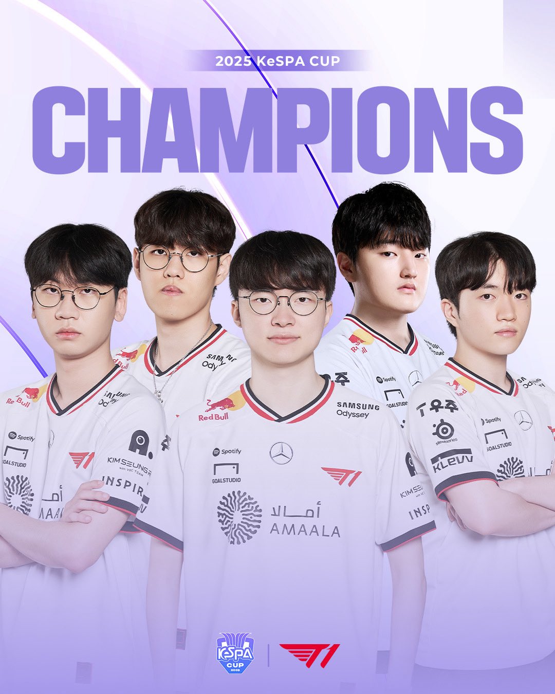 T1 trở thành đội tuyển đặc biệt nhất KeSPA Cup 2025, Faker hoàn thành trọn vẹn mục tiêu sự nghiệp- Ảnh 1. T1 trở thành đội tuyển đặc biệt nhất KeSPA Cup 2025, Faker hoàn thành trọn vẹn mục tiêu sự nghiệp- Ảnh 1.
