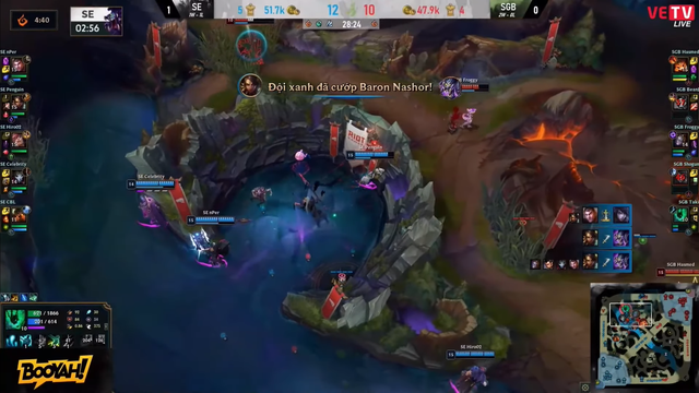 Gà Hồng SE bất ngờ hạ gục Bầy Trâu SGB, CES lội ngược dòng ngoạn mục nhưng ngoại binh Poss1 gây thất vọng lớn - Ảnh 7.