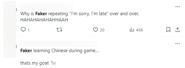 Nhiều khán giả tỏ ra vô cùng thích thú trước cách Faker học tiếng Trung cấp tốc