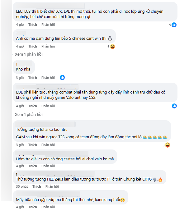 Khán giả LMHT không khỏi Khán giả LMHT không khỏi