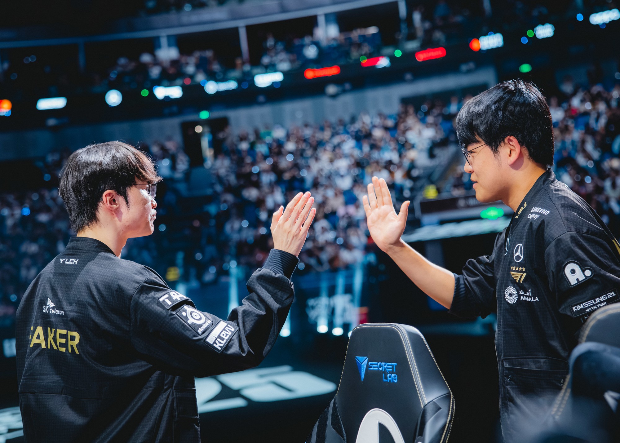 Màn mic-check của T1 Màn mic-check của T1