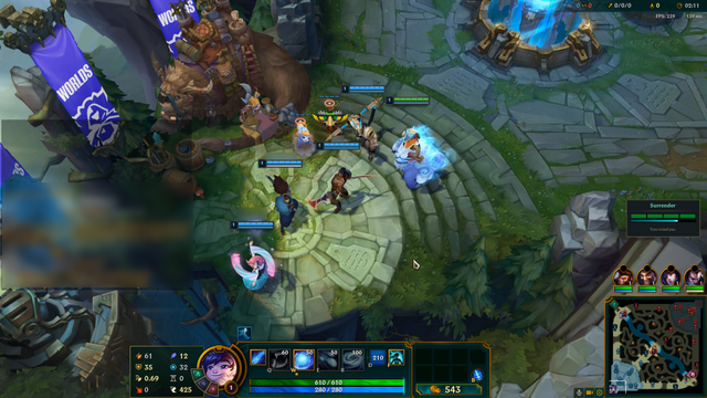 Trước đây cơ chế Đầu Hàng Sớm với 4 phiếu chỉ xảy ra khi có người chơi không hoạt động (AFK)