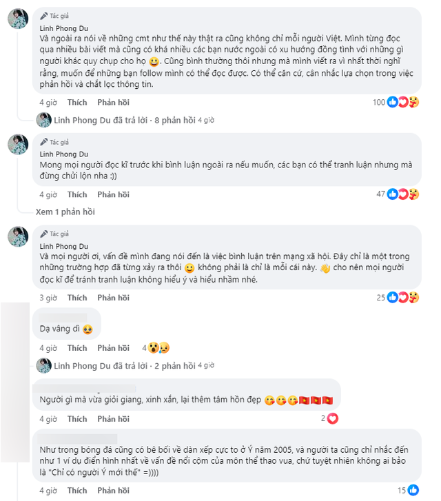 Nữ MC cũng giải thích rõ ràng về sự bức xúc của mình ở bên dưới bài đăng