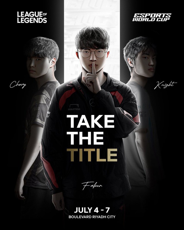 Faker là visual chứ không phải Chovy hay Knight