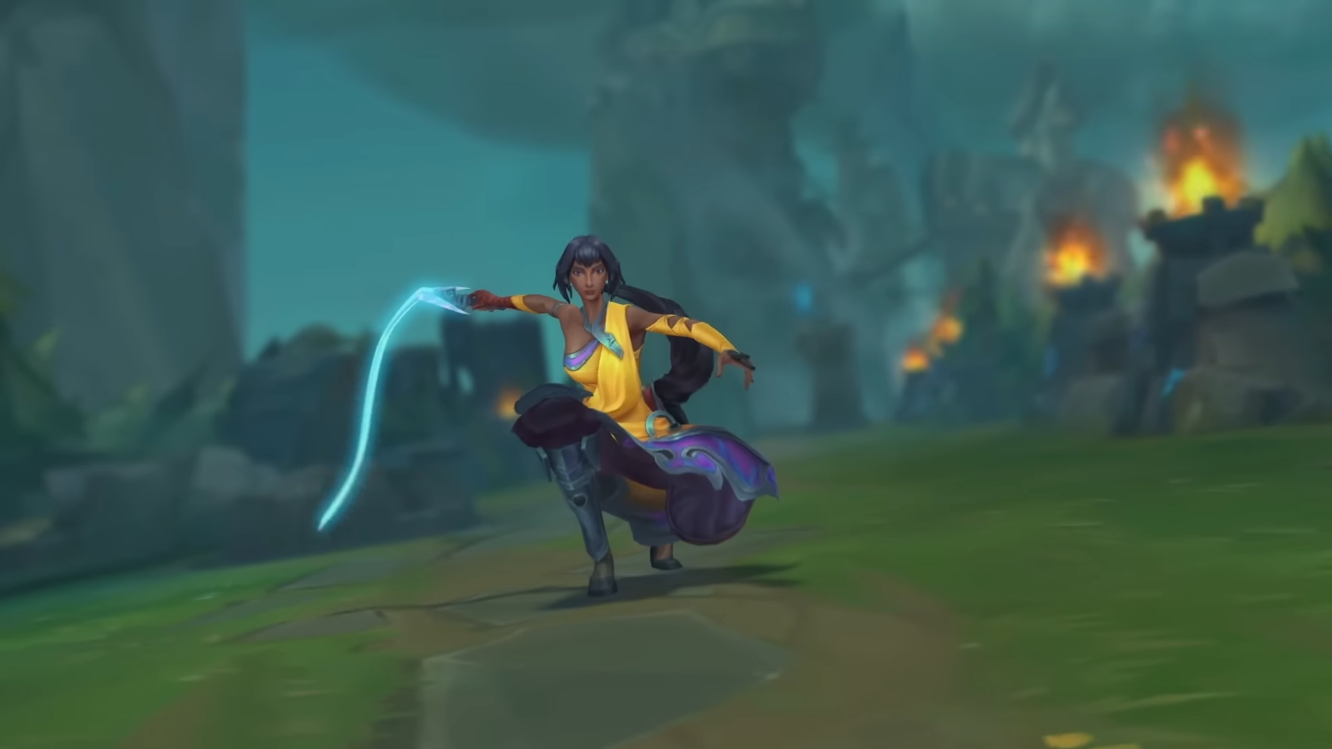 Riot hé lộ tướng mới tên Nilah, cộng đồng mỉa mai lại 200 năm kinh nghiệm - Ảnh 2. Riot hé lộ tướng mới tên Nilah, cộng đồng mỉa mai lại 200 năm kinh nghiệm - Ảnh 2.